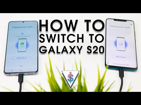 How to transfer data to your new Samsung Galaxy S20 from your old phone easily (Wired/Wireless) ??