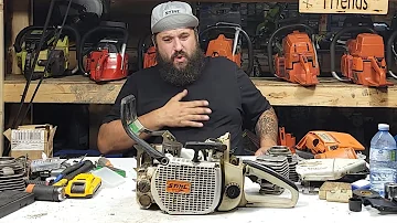 I blew up the ported Stihl 038 Magnum!!