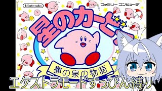 【縛り実況】 星のカービィ夢の泉物語のエクストラモードをすっぴん&ミニゲーム無し縛りで攻略する! パート3