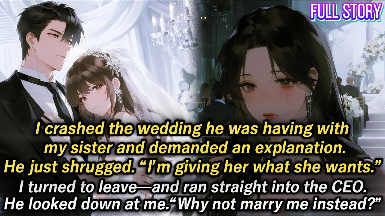 I crashed the wedding he was having with my sister and demanded an explanation.He just shrugged...