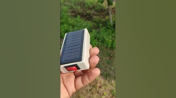 DIY led flashlight #shorts solar based powerful #short