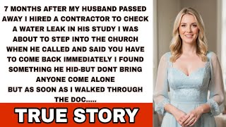 Months After My Husband’s Death… The Contractor Found What He Was Hiding