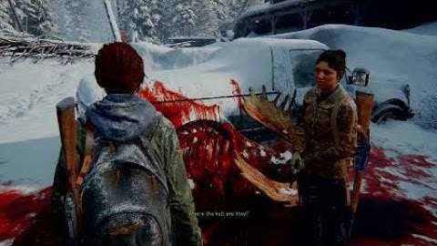 The Last of Us™ Part II - Cutscene glitch 1