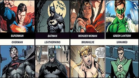 🔥Which DC Character and Their Nazi Version Shocked You the Most?