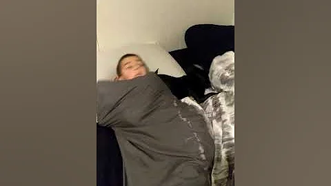 Booster wakes the boys up