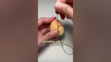 Invisible stitching tutorial 🥰#manufacturing #dresstells #amazonfinds #hacks #handsewing #tricks