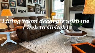 Living room decorate ( itch to switch) part 1