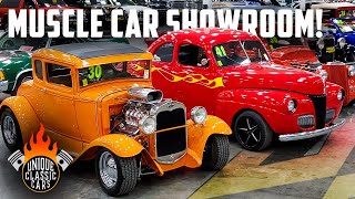 WOW! 200+ Classic,  Muscle, and Street Rod Inventory Tour! - Unique Classic Cars, Feb 2023