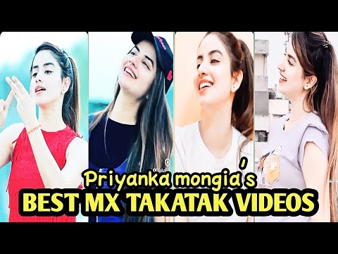 Priyanka mongia's top 10 Best MX TAKATAK VIDEOS/top 10 insta reels, latest videos of Priyanka mongia