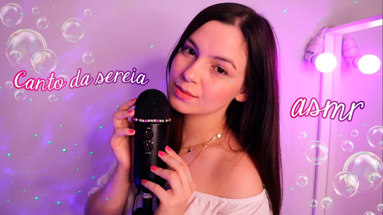 ASMR CANTO DA SEREIA 🔮 Humming e Eco | (canto celestial - canto suave) 💤