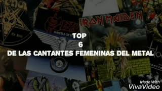 Top 6 de las cantantes femeninas del metal (parte VII) ESPECIAL HEAVY METAL