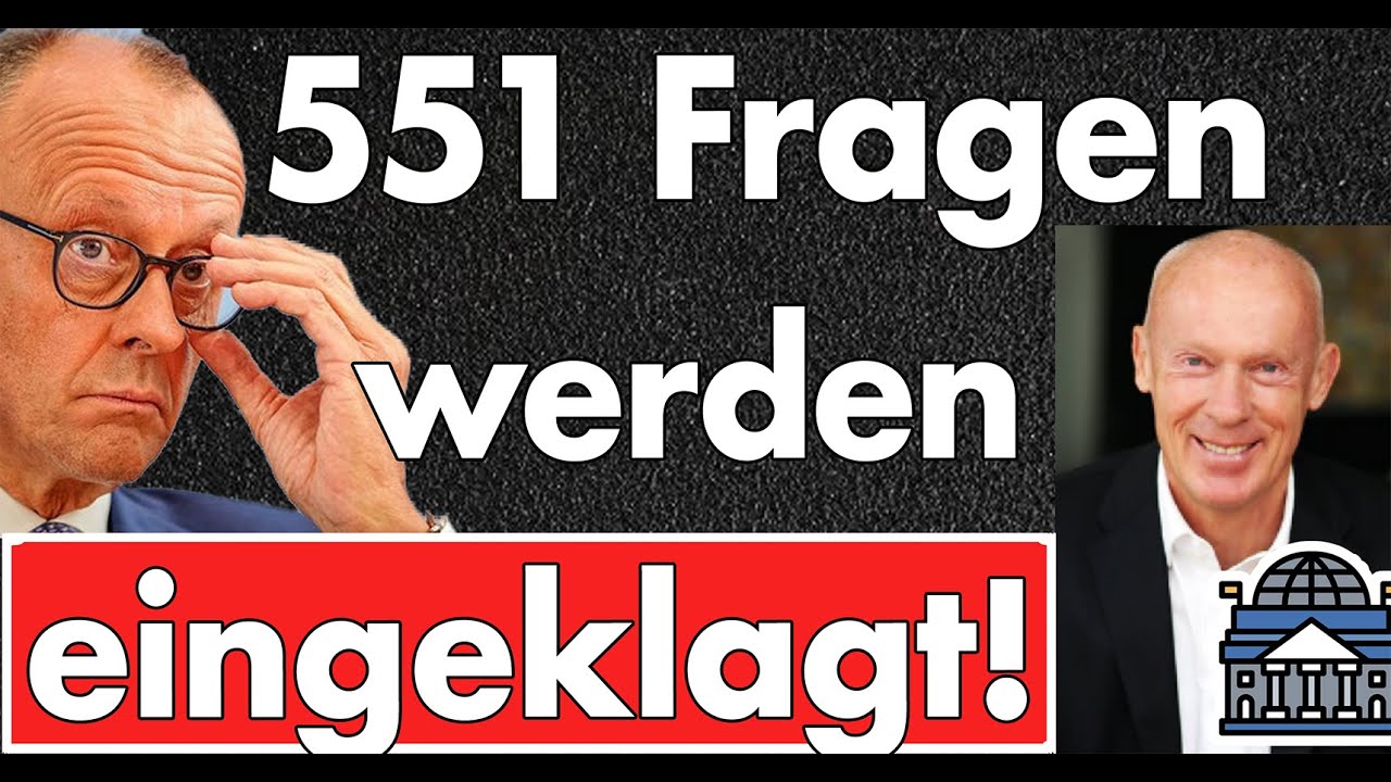 Fluchtweg abgeschnitten! 551 NGO-Fragen der CDU werden eingeklagt von Nius mit RA Steinhöfel!