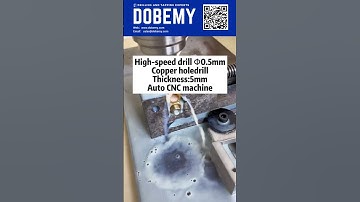 High-speed auto CNC drill copper parts