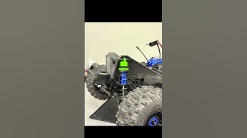 Traxxas Maxx V2 gets some bling and springs!