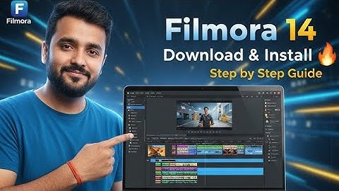 Filmora 14 PC Version Download & Install Full Tutorial | How to Use Filmora 14 Step by Step in Hindi