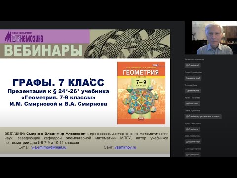 Видео: Тема 11. Графы. 7 класс