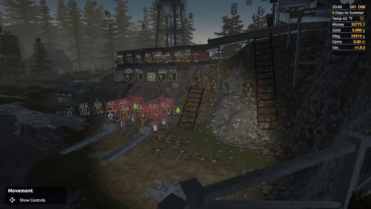 Gold Mining Simulator Season 1 Day 8  Diamond Creek Huge Cleanouts! Ep.27(Live)