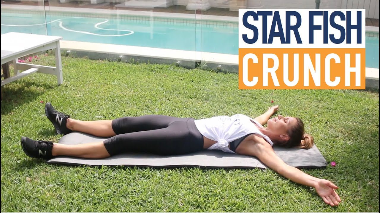 30 Minute Starfish crunch workout for Push Pull Legs
