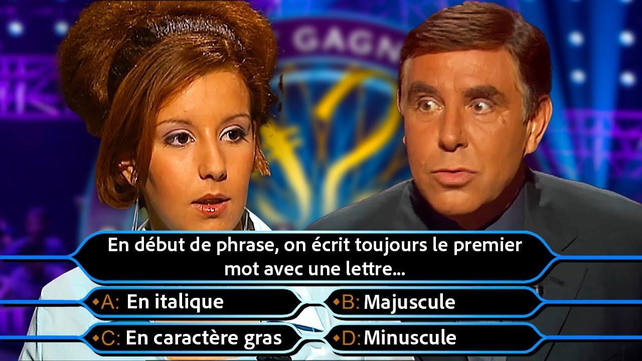 Qui Veut Gagner des Millions ? - Spécial BACHELIERS | 10-08-2002