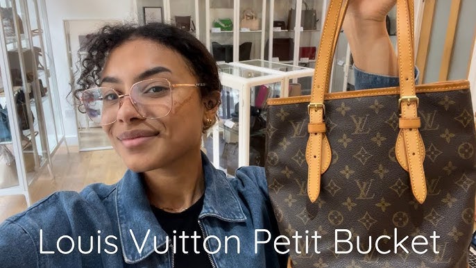 Louis Vuitton Monogram Canvas Petit Bucket Bag Louis Vuitton