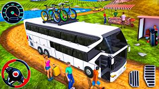Offroad Bus Simulator 3D Game  - Extreme Coach Bus Simulator Game 2026 - Andriod Gameplay screenshot 1
