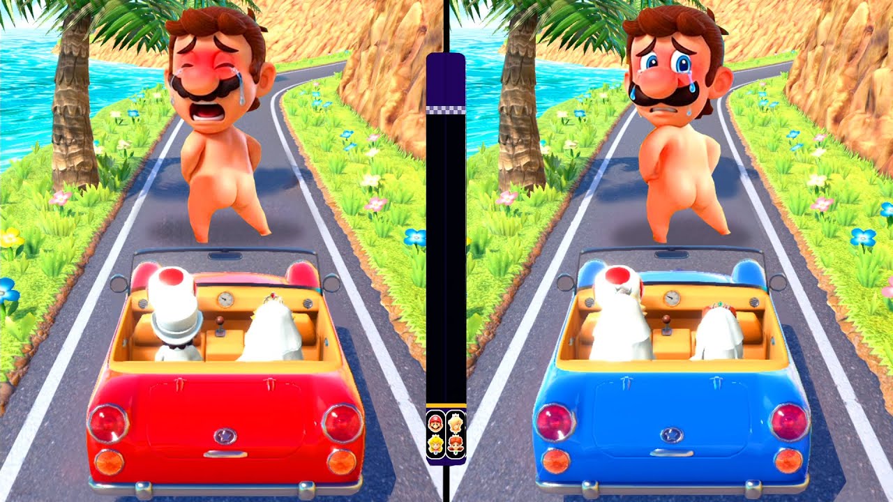 Mario Party Superstars - Wedding Chaos! Mario vs 3 Princesses in ALL Race Minigames (Master CPU)