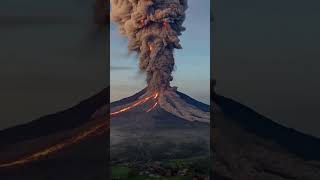 Mount Sinabung in Indonesia #shorts #mountains #adventuredocumentary #didyouknow