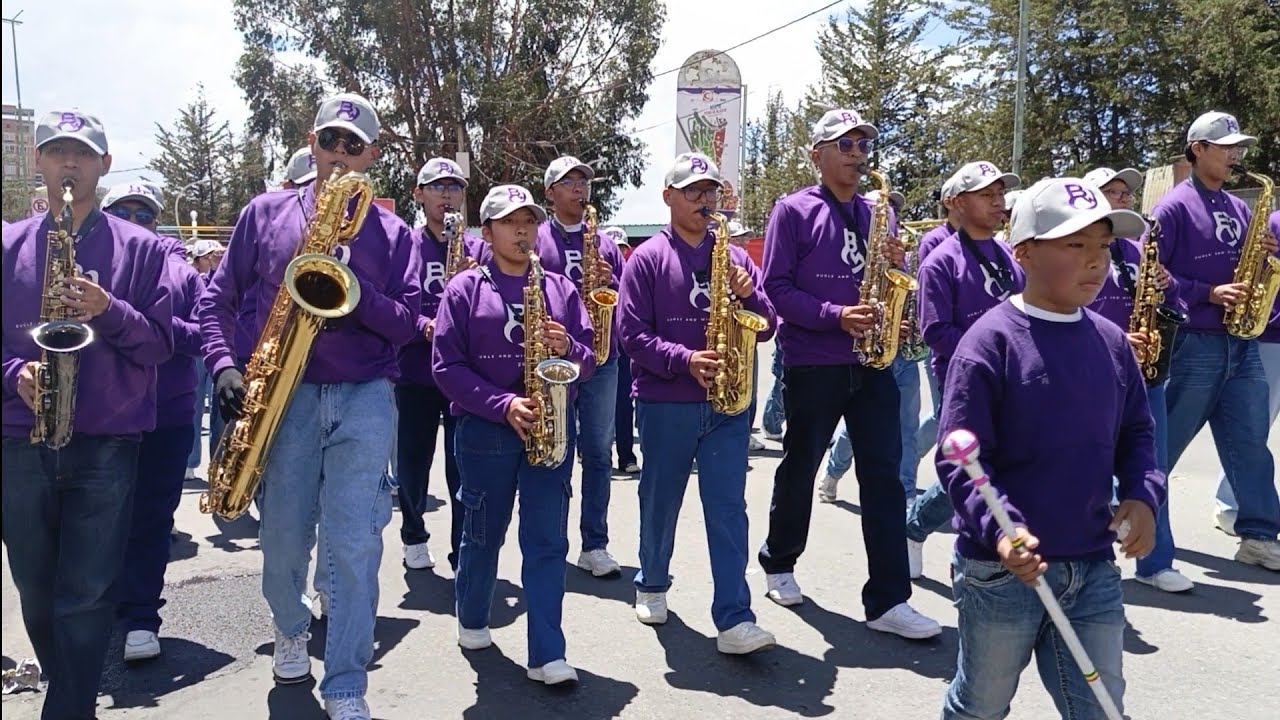 BUGLE AND WIND MUSIC BAND 2026 BOLIVIA RECORRIDO LA PAZ 