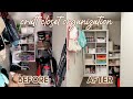 Organize Our Craft Closet With Me! Huge Transformation! | Kendra Atkins