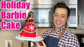 Dan Sheppard Makes a Holiday Princess Doll Cake for Christmas screenshot 5