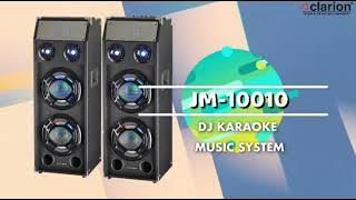 Clarion DJ Tower Speaker System JM 10010