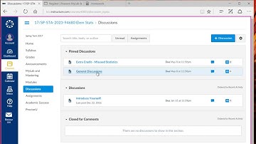 STA2023 Online Orientation Spring2017