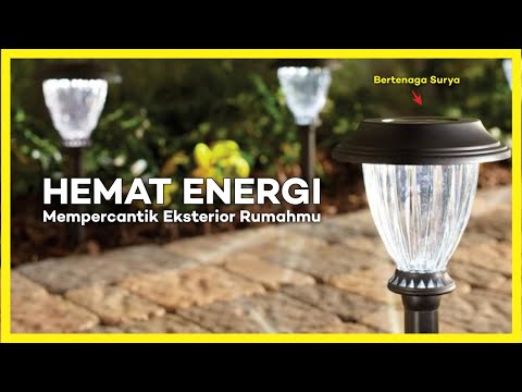 10 LAMPU SOLAR TENAGA SURYA TERBAIK | Waterproof & Nyala Terang Otomatis 🔥