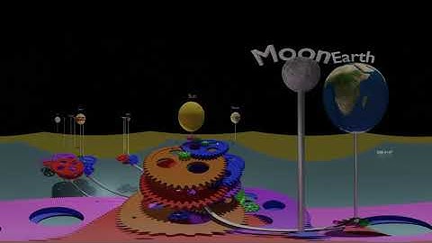 Orrery VR 360 - 3D Flight through an Orrery as VR video