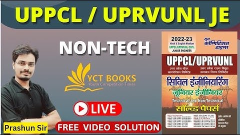 Non-Tech मैराथन series 🔥🔥🔥 || UPRVUNL & UPPCL || CIVIL ENGINEERING || By Prashun Sir