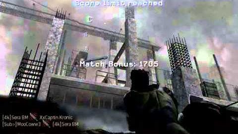 MW3 AON NEW Across The Map Final Killcam on Hardhat