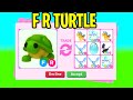 WHAT PEOPLE TRADE FOR F R TURTLE IN ADOPT ME! Roblox Adopt Me