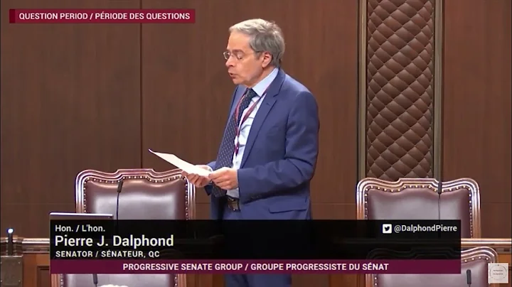 Sen. Dalphond questions the government's plan to address systemic racism - June 16, 2020 (English)