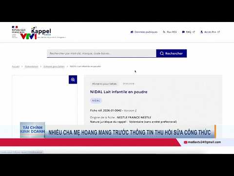 Nhiều cha mẹ hoang mang trước thông tin thu hồi sữa công thức | VTV24