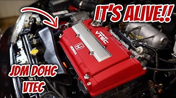 B18C Type R Swap First Start!