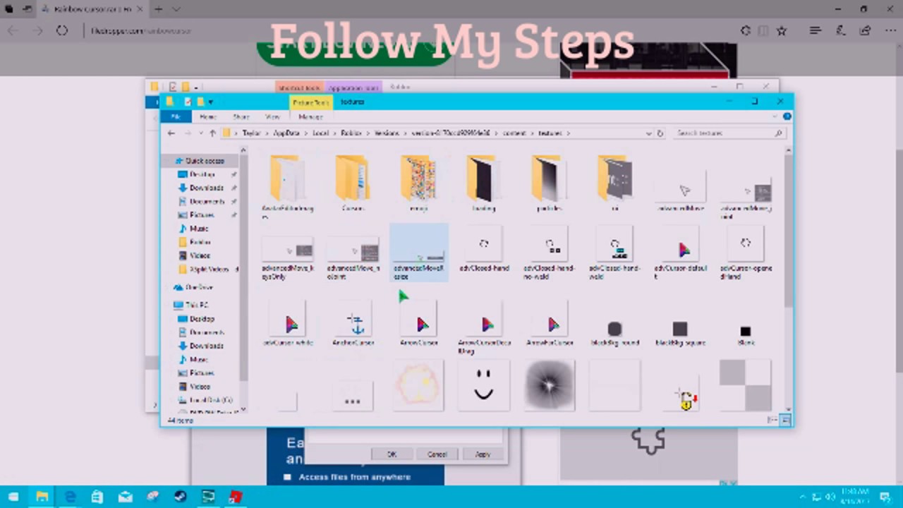 How To Get A Rainbow Cursor Roblox - how to get the rainbow cursor on roblox