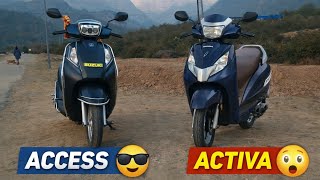 Access 125 vs Activa 125 ⚔️ | Real World Comparison 😱 (City Use) Activa owners do you agree?
