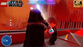 Darth Vader vs Dark Side Anakin Skywalker - LEGO Star Wars The Skywalker Saga (Free Play Mode) 4K