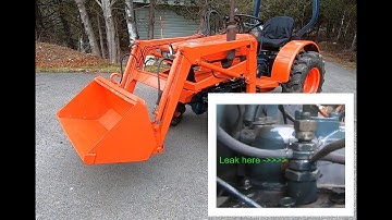 DIY Fixing Leaky Kubota Diesel Injector