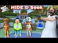 Hide And Seek GamePlay | Little Singham Team &amp; Dr jhatka | Granny Man | #gta5 | Vice District Gaming
