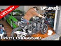 Proyecto Kawasaki | 6 | Ya enciende y pintada a medias