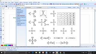 Tutorial Chemsketch screenshot 4
