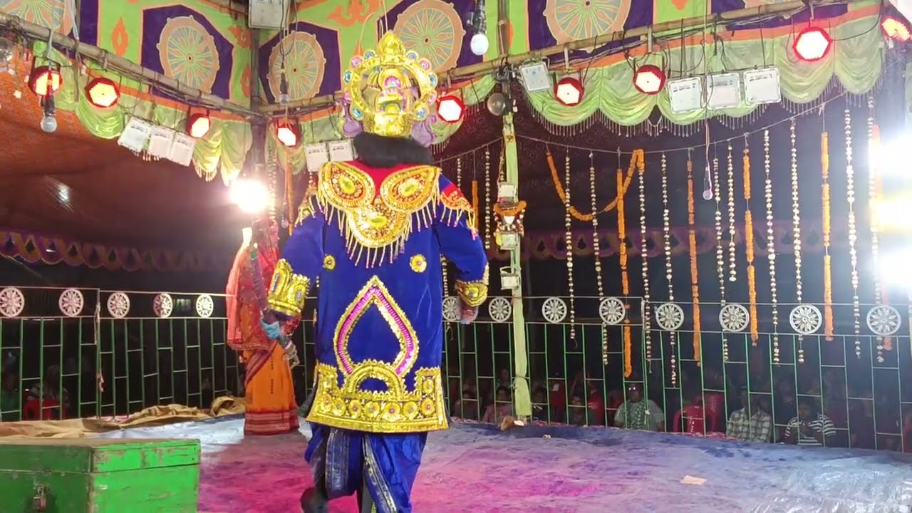 ମା ଗଙ୍ଗାଦେଵୀ ରାମାୟଣ ଗୀତିନାଟ୍ୟ ନୋଳିଆସାହି ଯାତ୍ରା/ତରଣି ସେନ/ସୀତାଙ୍କ କଥା ଶୁଣି ରାବଣ କ୍ରୋଧିତ 