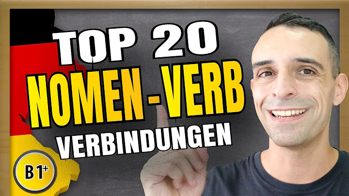 TOP 20 Nomen-Verb-Verbindungen B1+ | Important German noun-verb-combinations