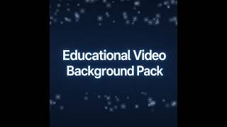 Abstract Background for Educational Videos | Minimal Physics Loop